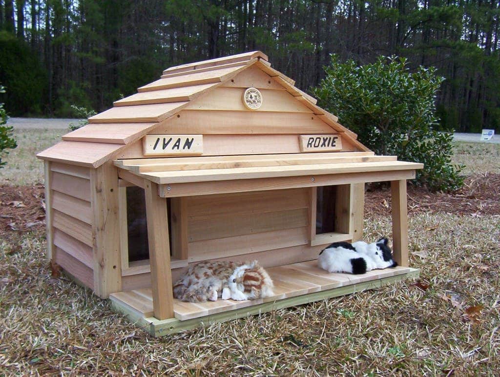 20” Cat House Duplex - thumbnail 2