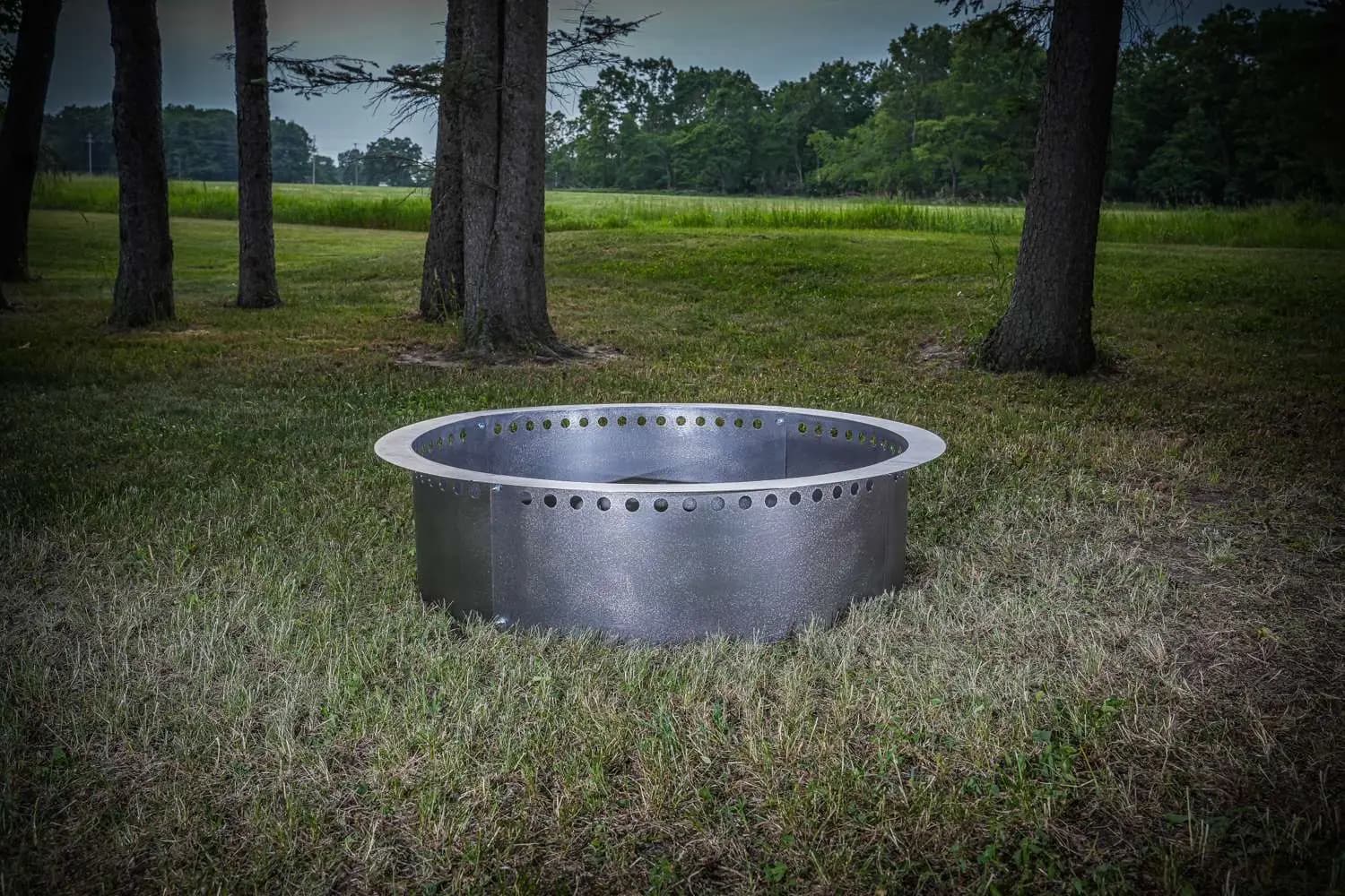 Innovative Smokeless Fire Ring Insert with 3-inch Lip - thumbnail 5