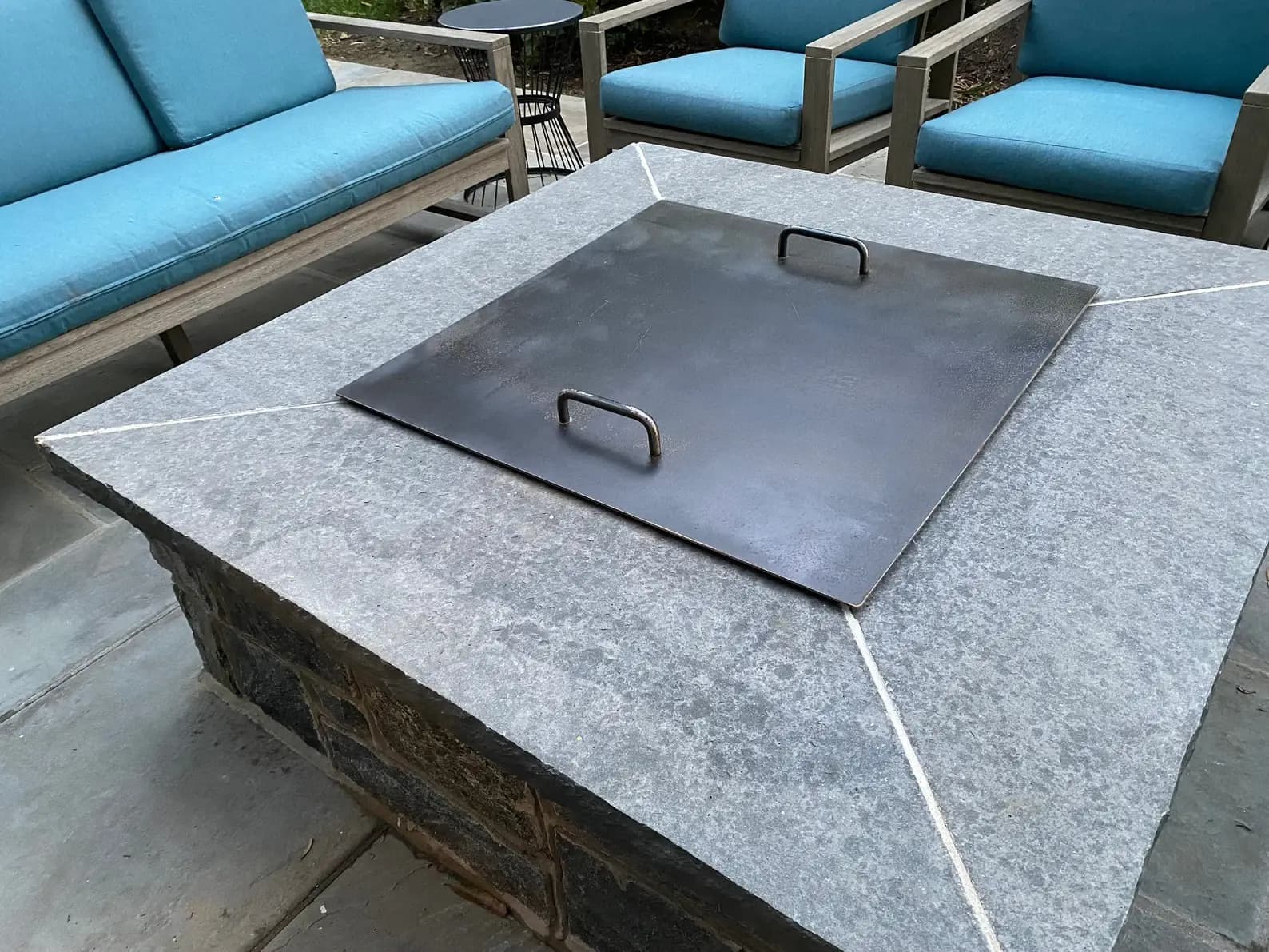 Square Steel Fire Pit Lid: Durable and Stylish Outdoor Cover