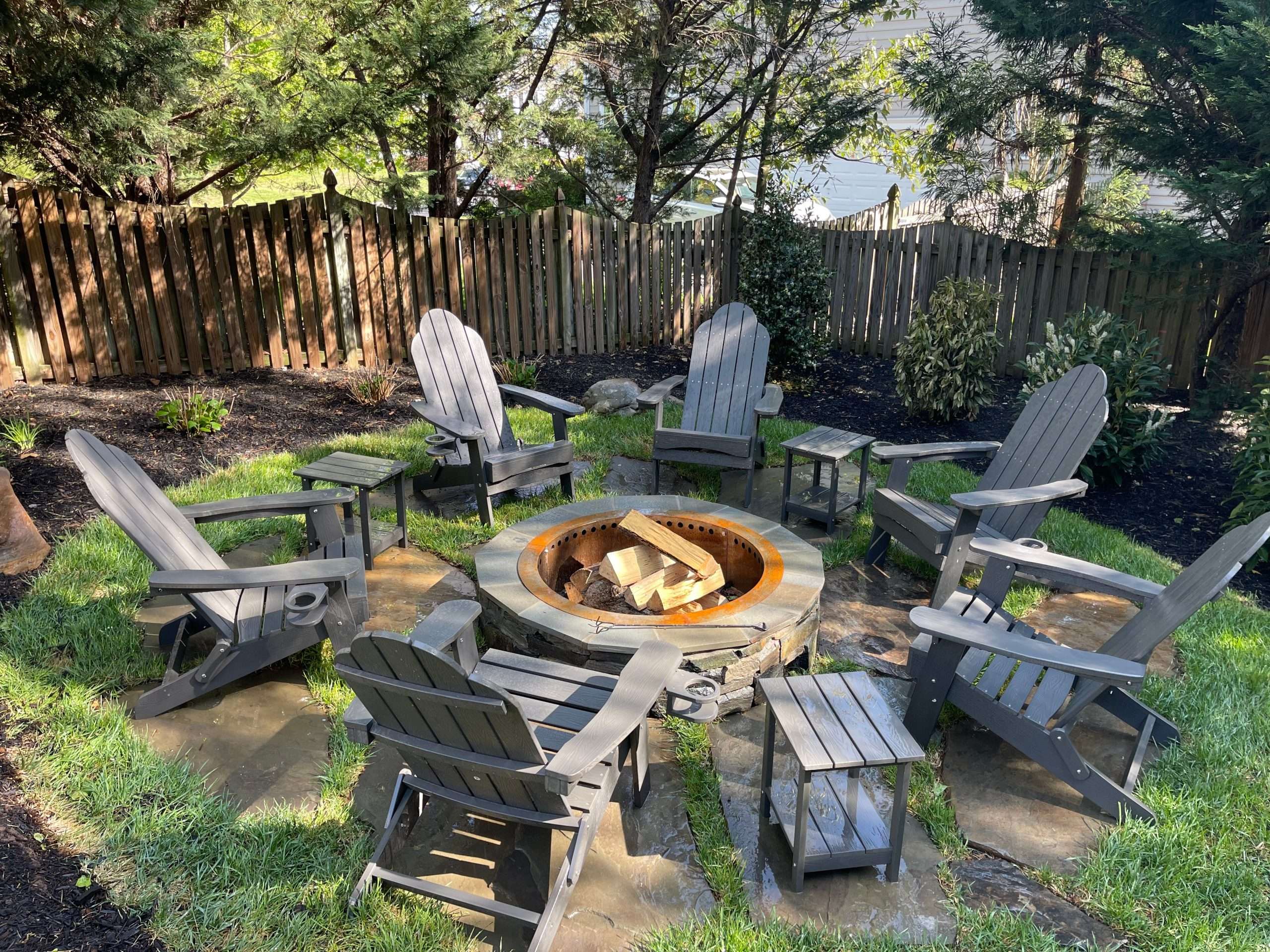 Innovative Smokeless Fire Ring Insert with 3-inch Lip - thumbnail 6
