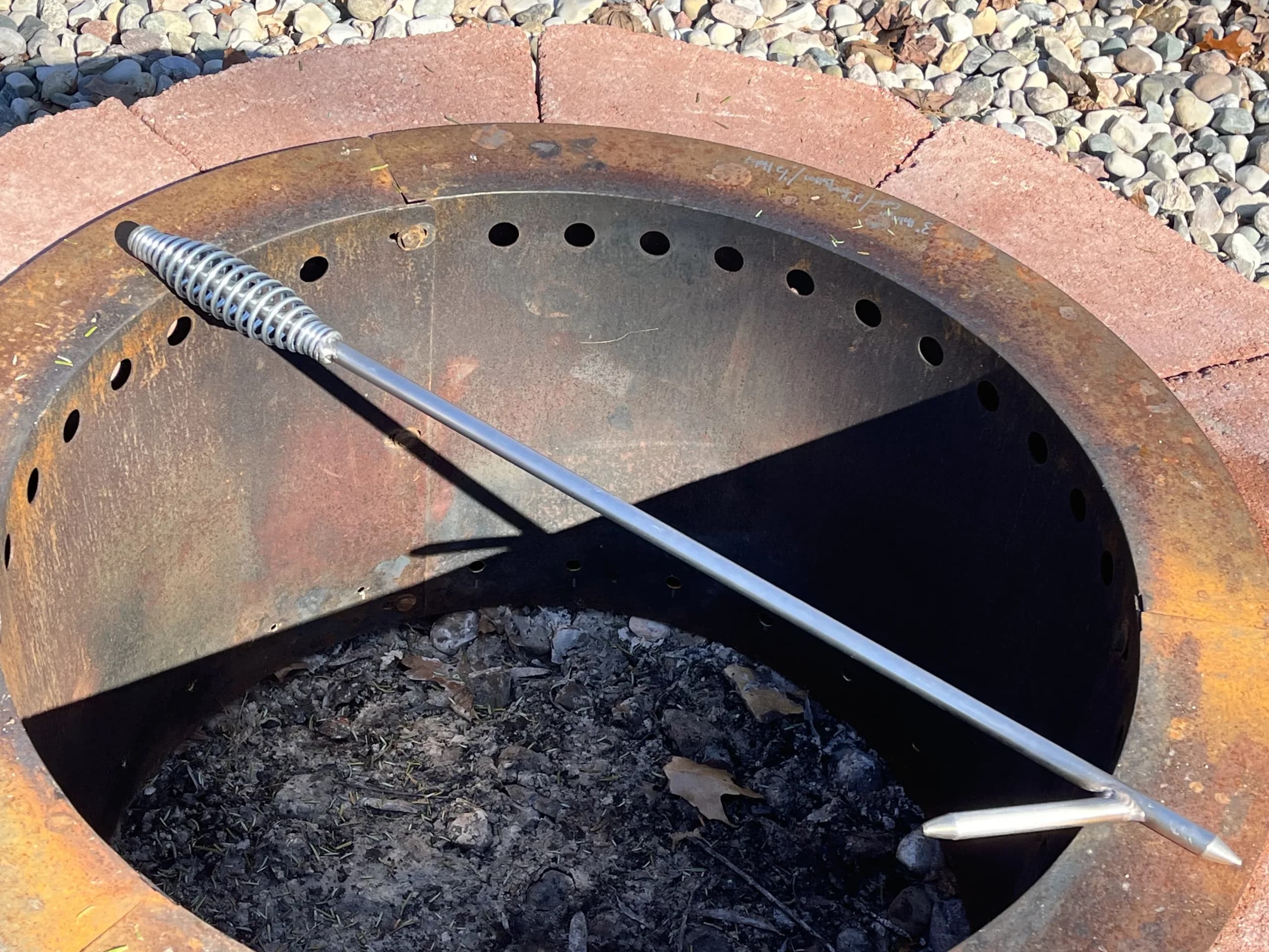 Stainless Steel Fire Poker