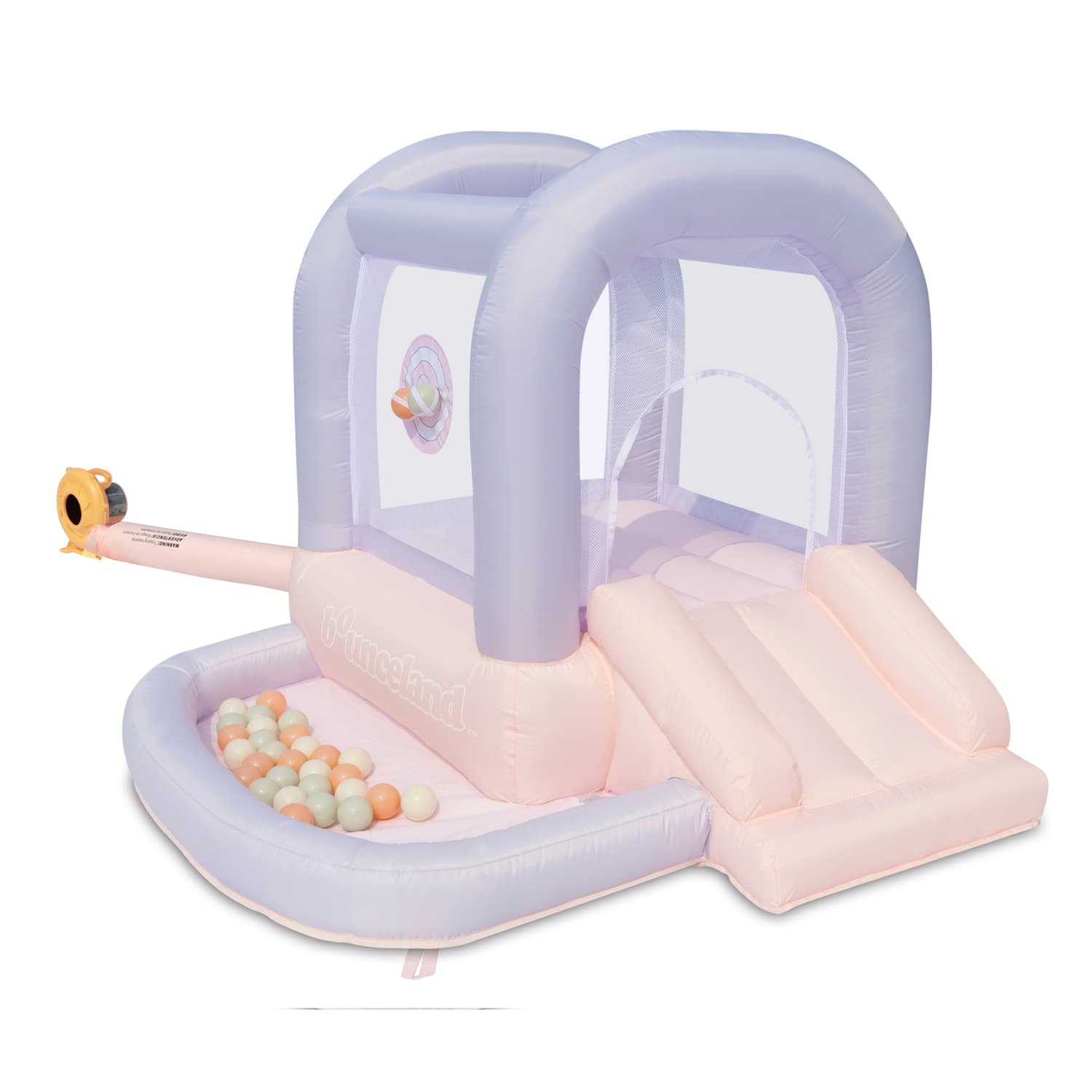 Inflatable Mini Bouncer Cotton Candy with ball pit - thumbnail 2