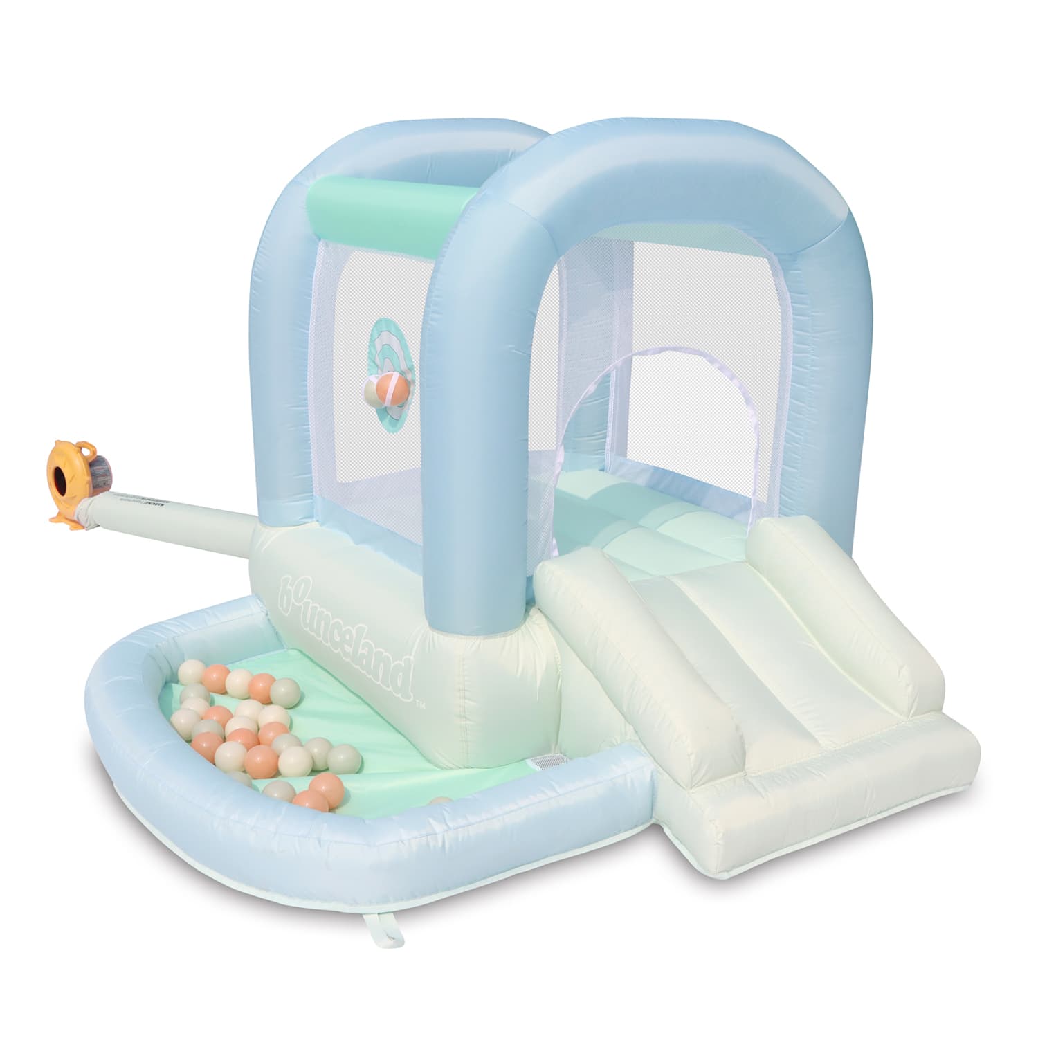 Refurbished-Inflatable Mini Bouncer Mist with ball pit** - thumbnail 2