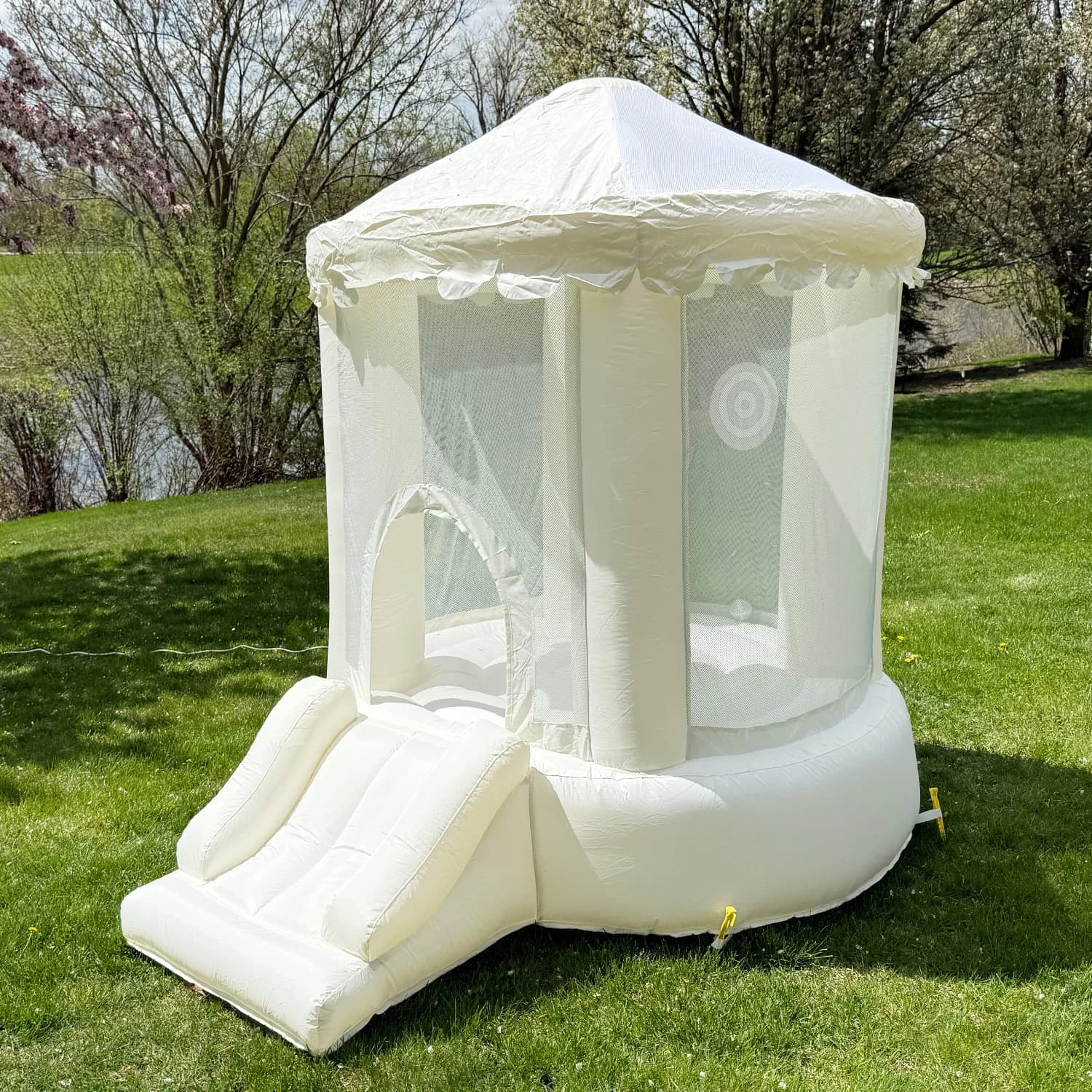 Mini Play Tent Creamsicle Bounce House