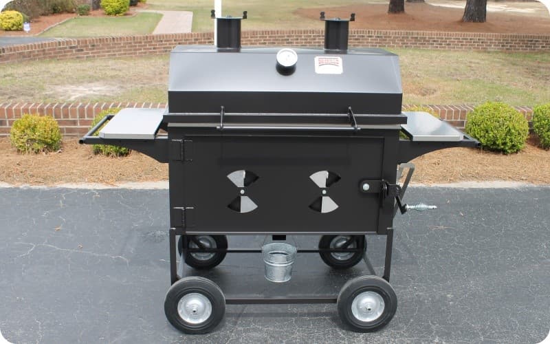 36” x 22” Heavy Duty Charcoal & Wood Patio Grill