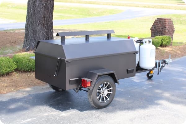 60” x 36 Medium Classic Gas Pig Cooker Plain - thumbnail 3