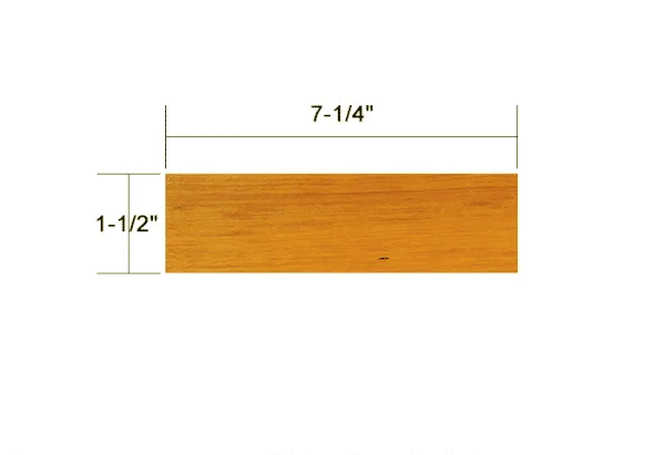 Garapa Wood 2×8 - thumbnail 2