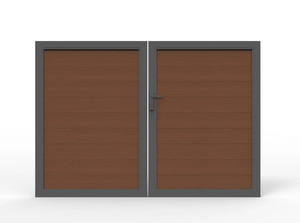 Prestige Collection Smooth Shield Double Gate by Deckotech 6×4