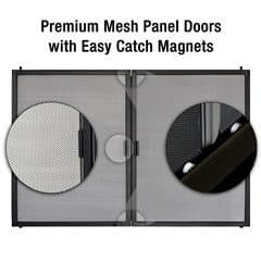The Forsythia Masonry Fireplace Doors - thumbnail 8