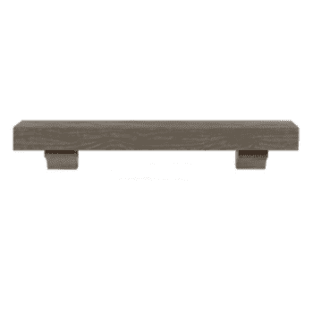Weathered Pine Mantel Shelf
