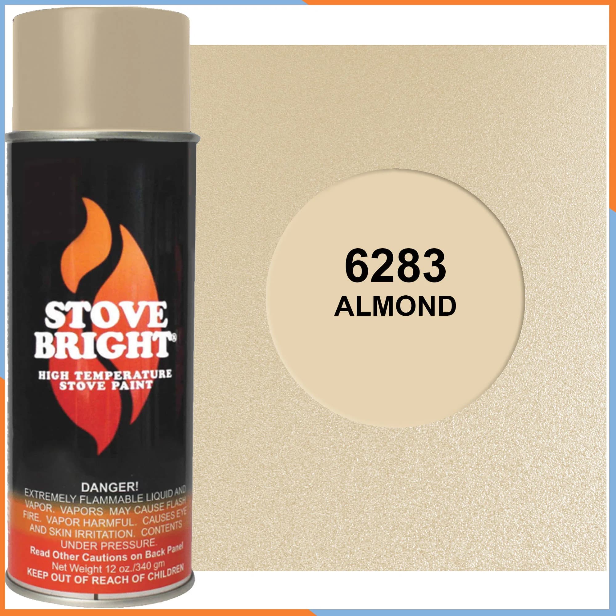 High Temperature Stove & Fireplace Color Paint | Brick Anew - thumbnail 3