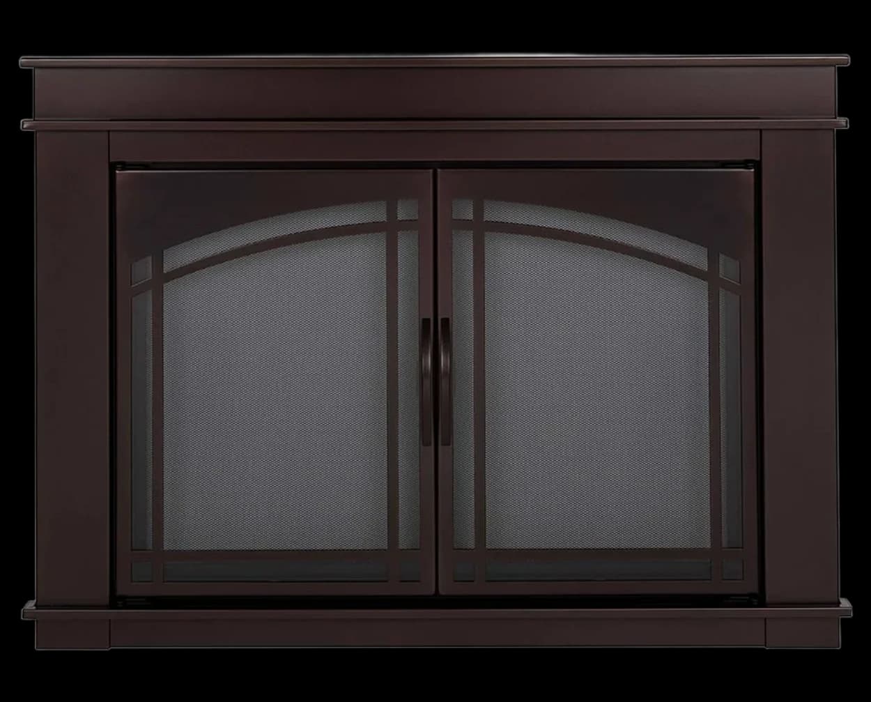 The Forsythia Masonry Fireplace Doors