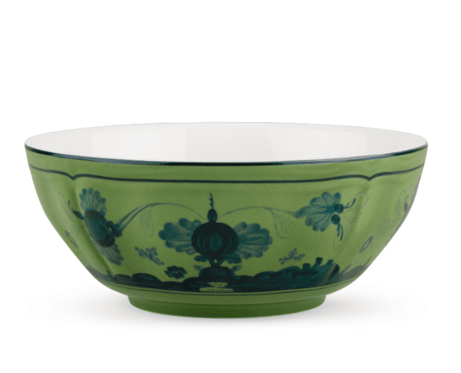Ginori 1735 Oriente Italiano Cereal Bowl – Malachite