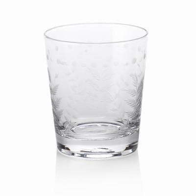 Zodax Spring Leaves Double Old Fashioned