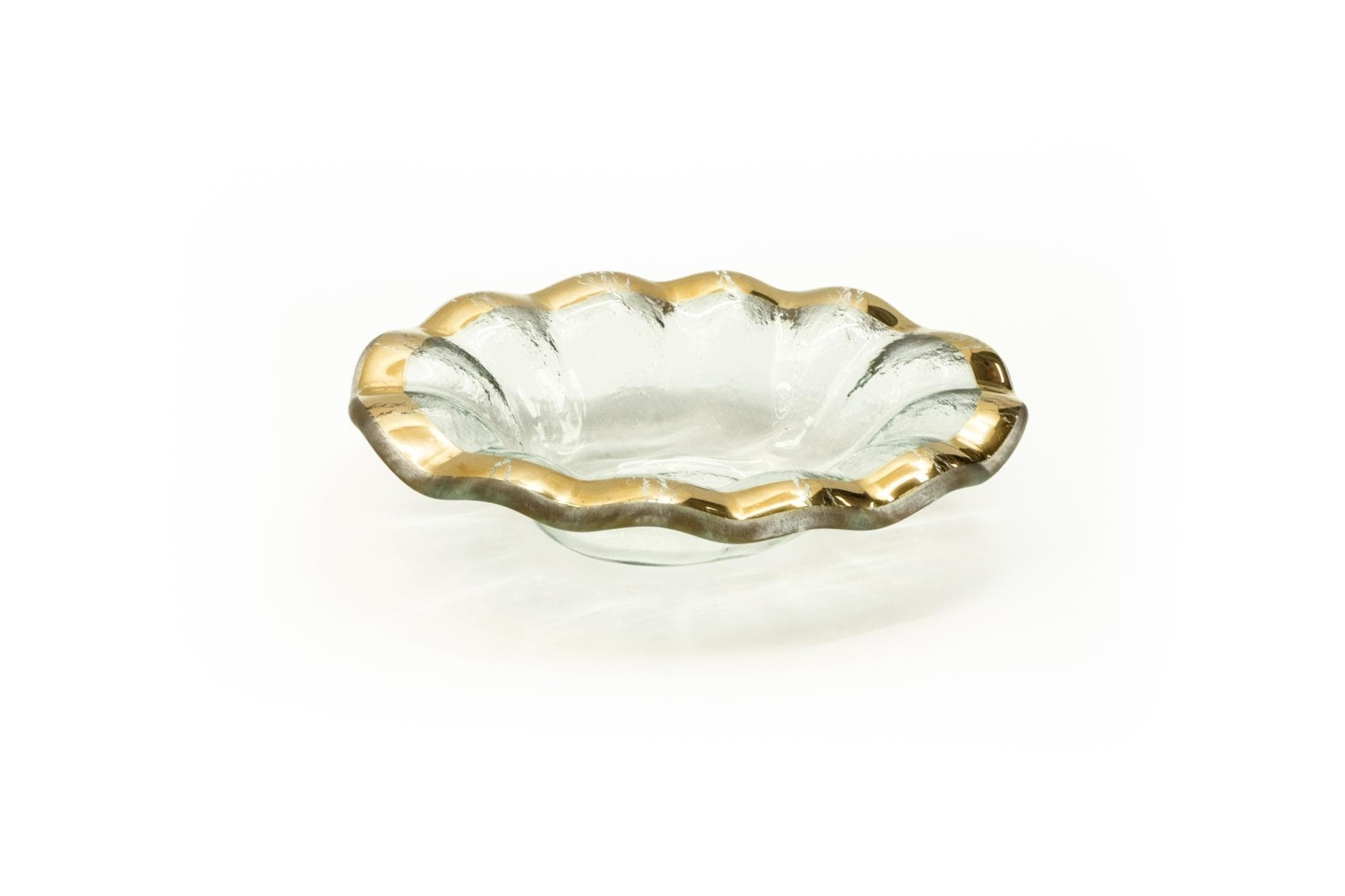 Annieglass Ruffle Soap Dish