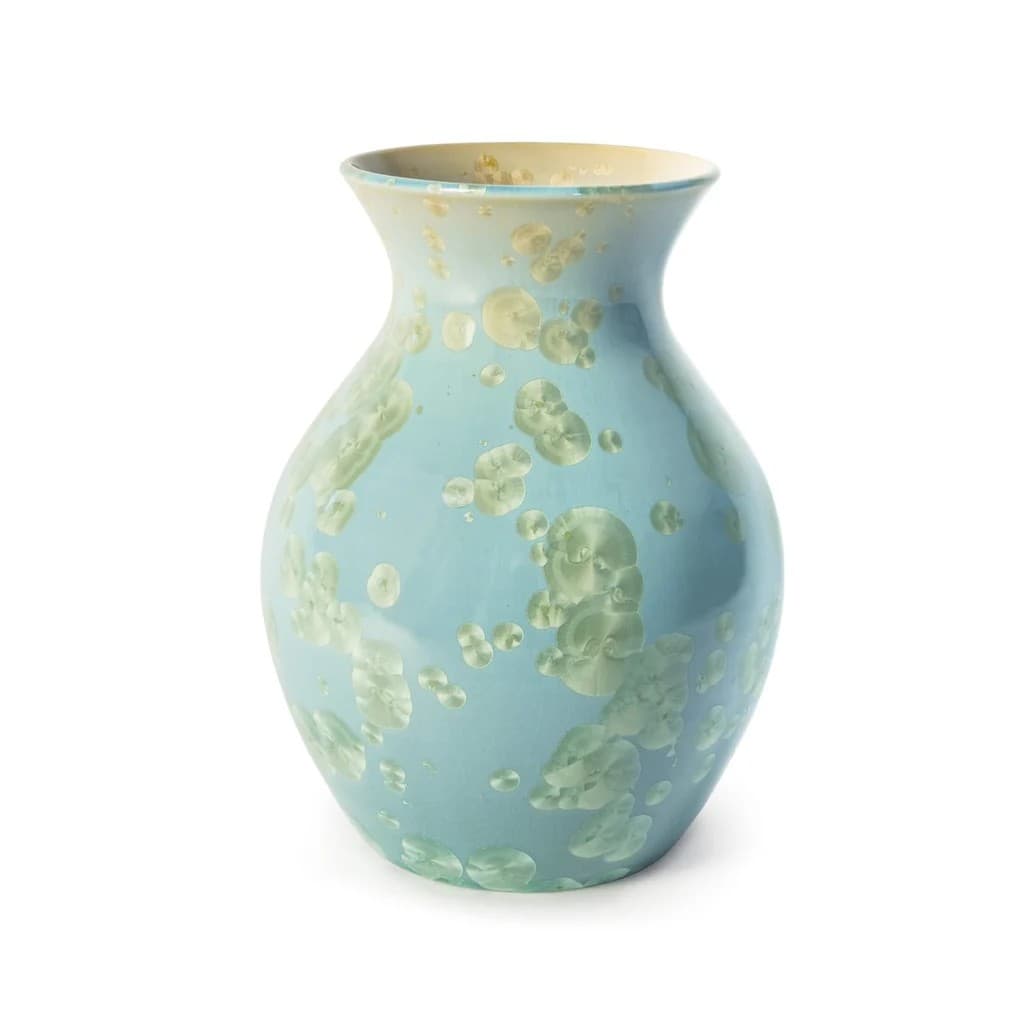 Simon Pearce Curio Medium Vase – Jade