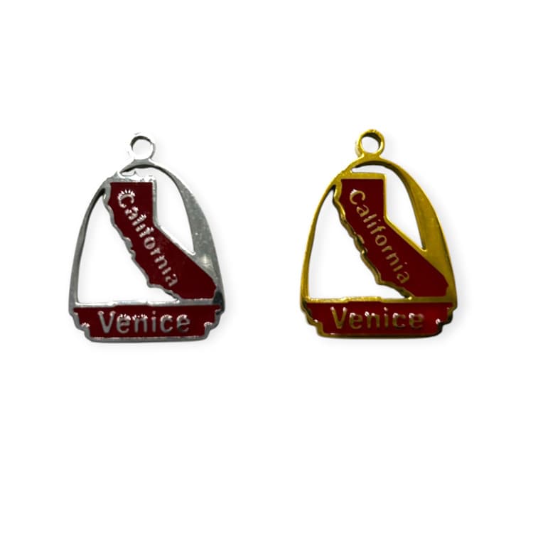 Build Your Own ~ Stainless Steel Venice California Charm