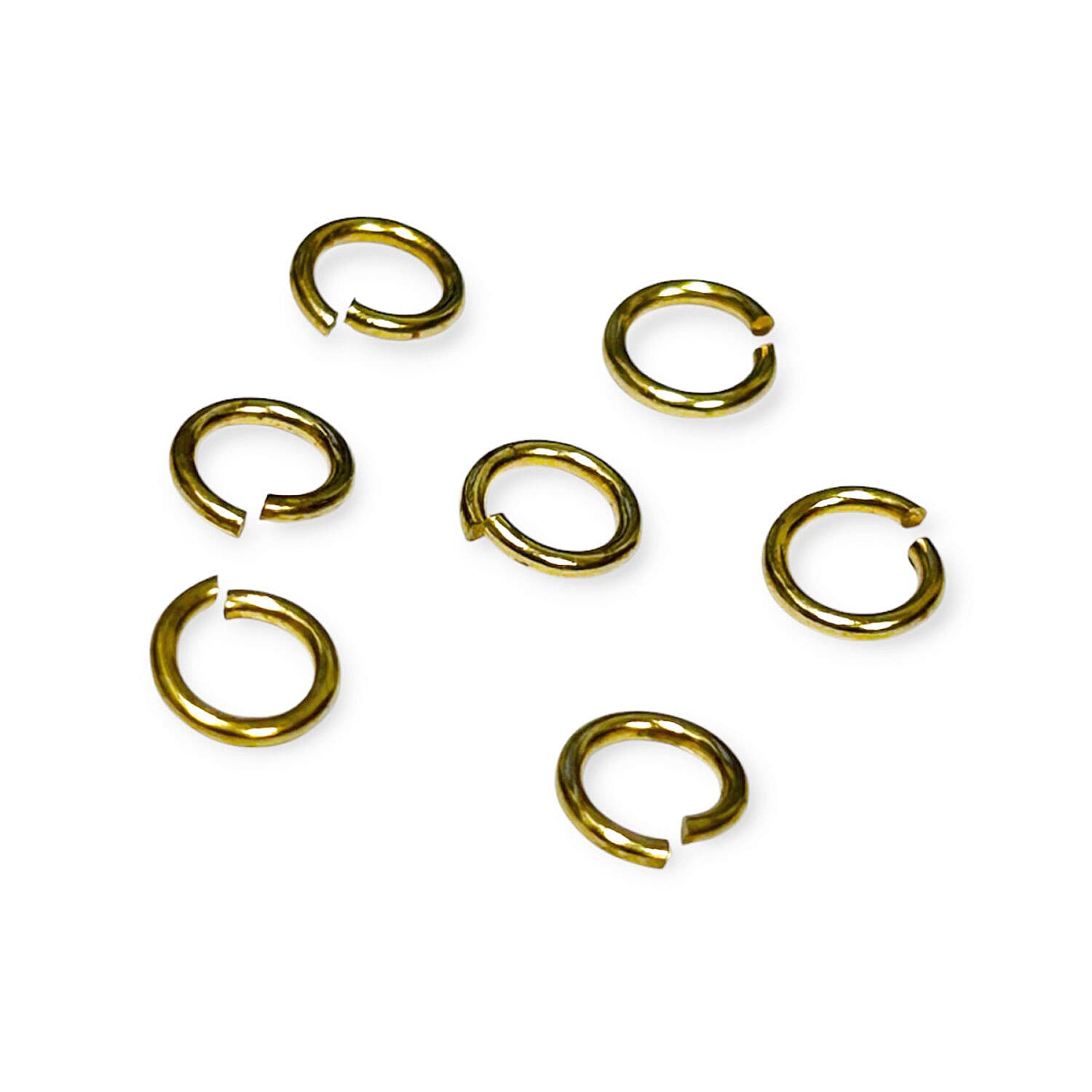 THIN Round Jump Rings ~ .8mm X 5mm - thumbnail 7