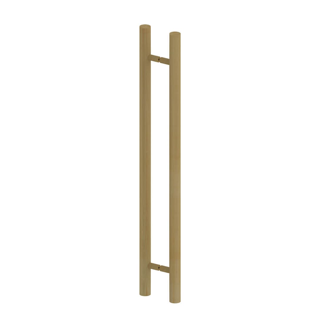 Clear Red Cedar Frame Sauna Door, Straight Handle, Clear Glass, 690×1890 mm <br>(27 1/8″ x 74 3/8″) - thumbnail 7