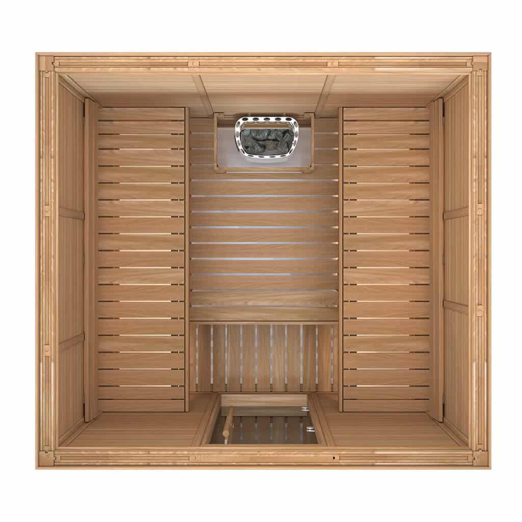 Clear Red Cedar Indoor Sauna Room – 2022 MD - thumbnail 2