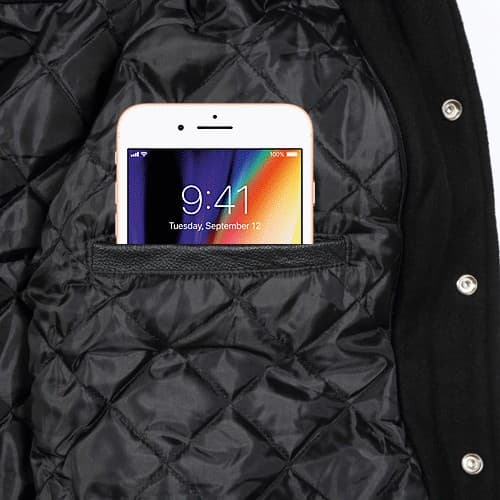 BLACK WOOL/NATURAL LEATHER - thumbnail 4