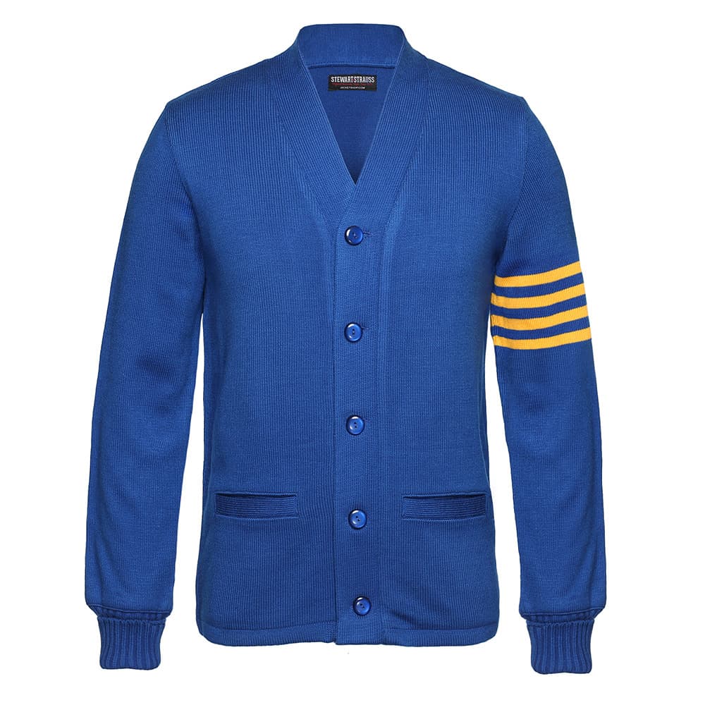 ROYAL BLUE/GOLD SWEATER