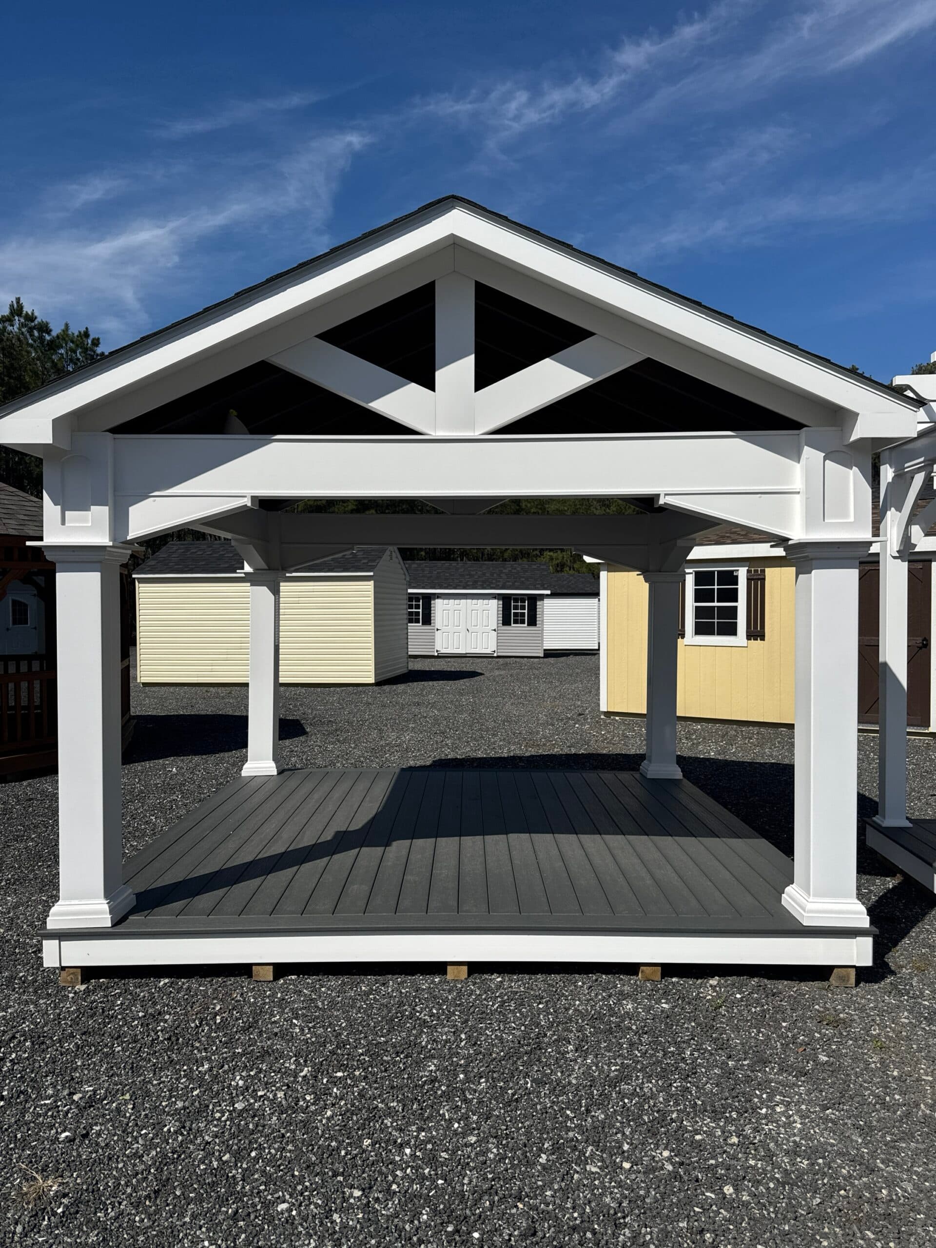 12×12 Vinyl A Frame Pavilion