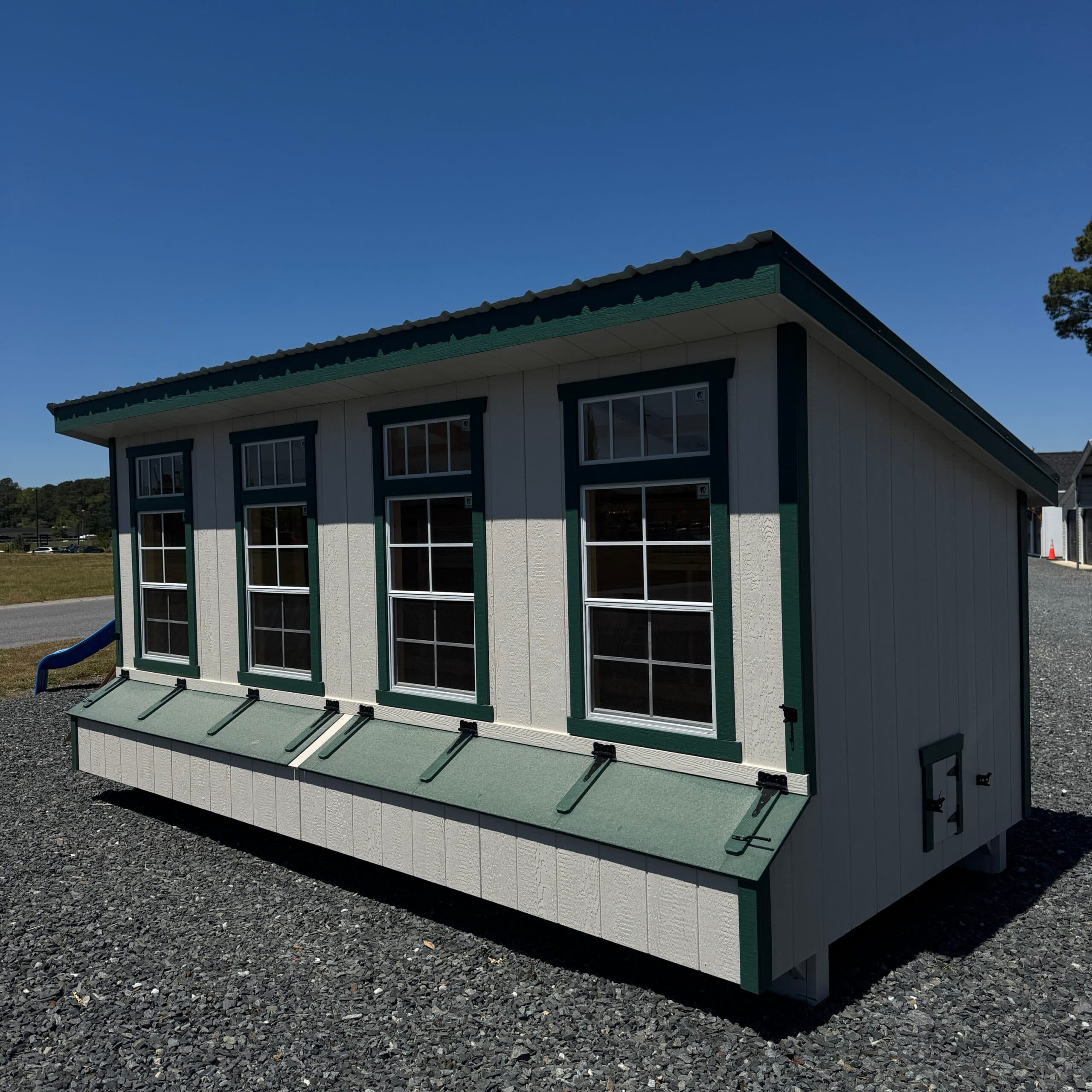 7×16 Lean-To Chicken Coop