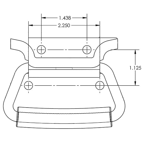 Replacement Chest Handles (Pair) - thumbnail 2