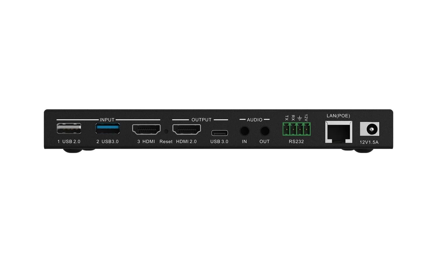3-Port 4K UHD USB/HDMI Camera Video Selector and Mixer - thumbnail 5