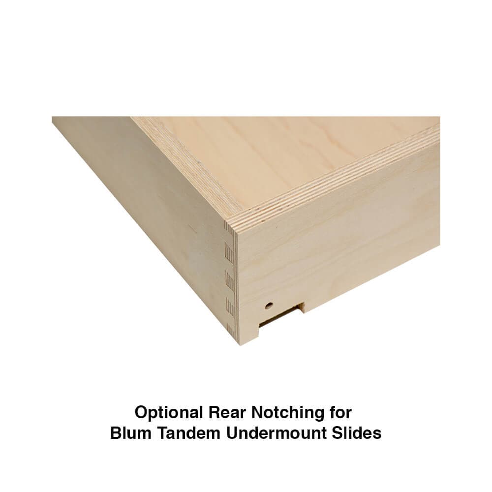Hardwood Dovetail Drawer Box - thumbnail 3