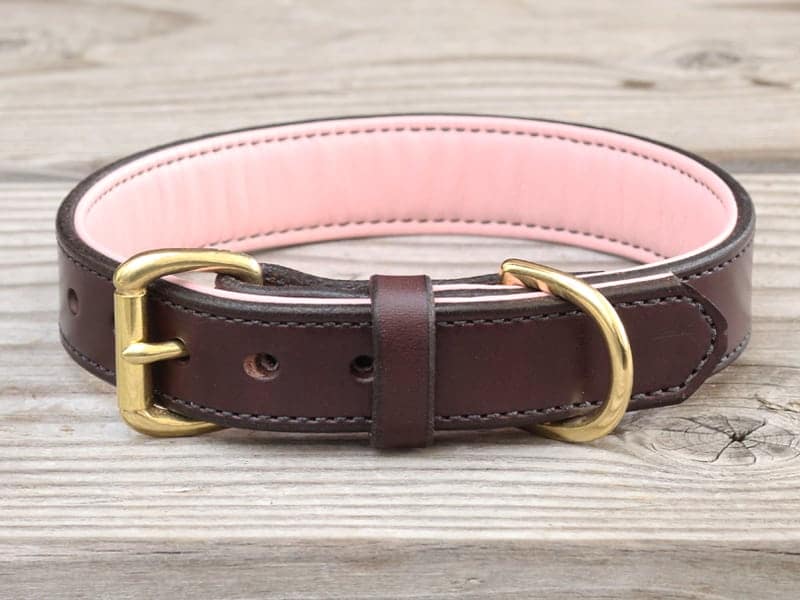 CUSTOM BASIC – Leather Dog Collar