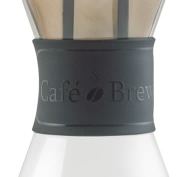 8 Cup Pour Over Coffee Maker Comfort Grip (#PO108-CG-Black)