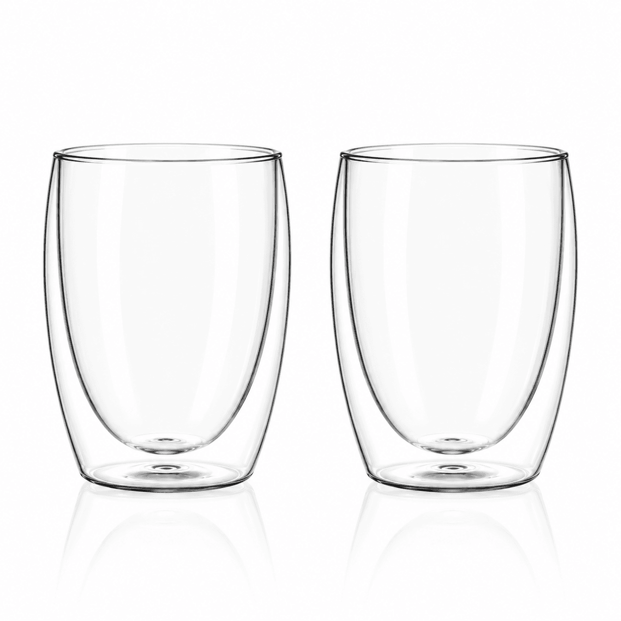 8 oz. Double Wall Glasses‚ Set of 2 (#CUP08)