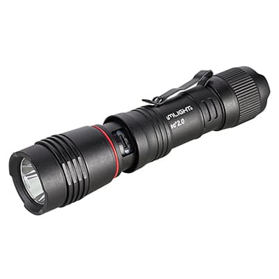 89000 ProTac 2.0 LED Rechargeable Flashlight by Streamlight