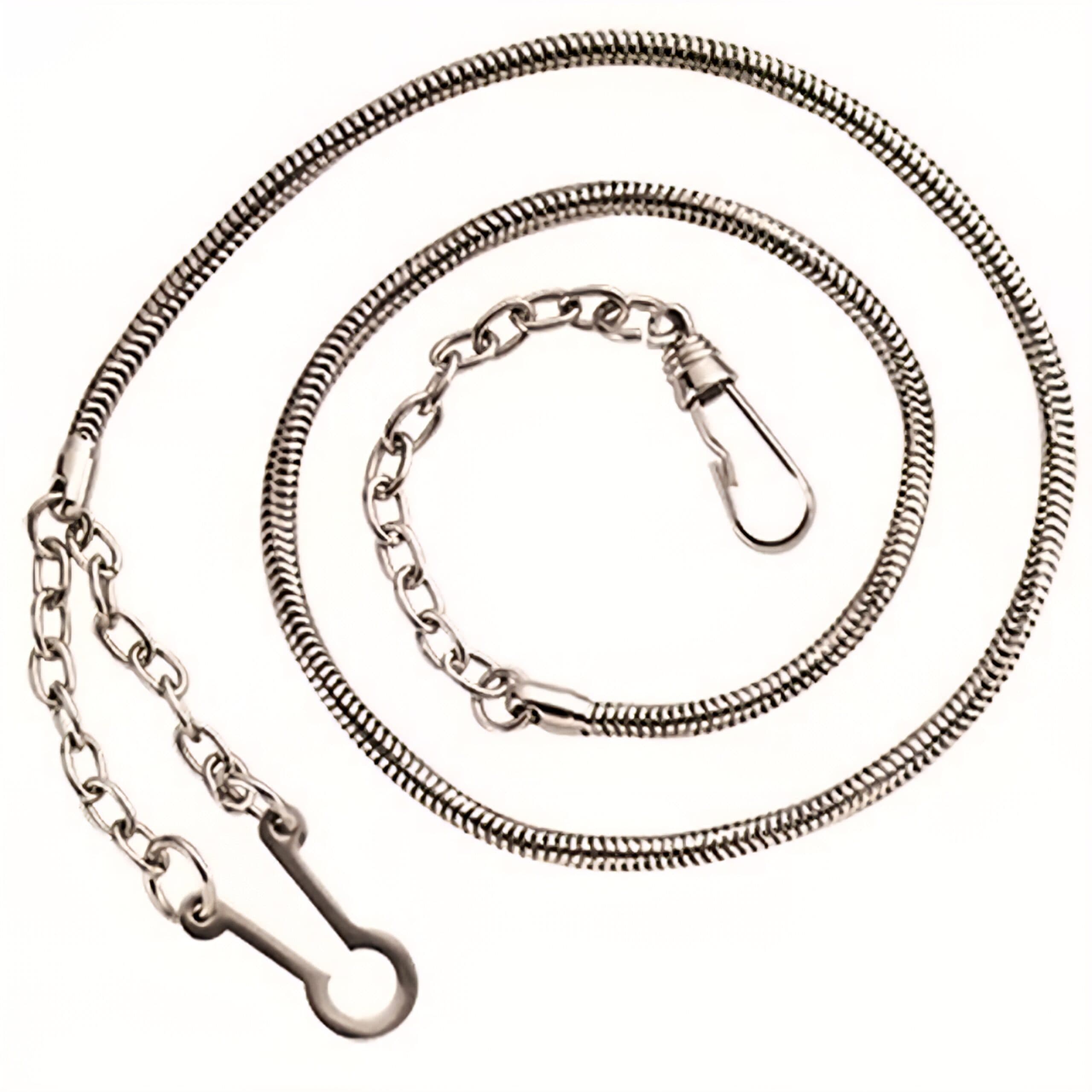 4020 Whistle Chain w/ Button Hook