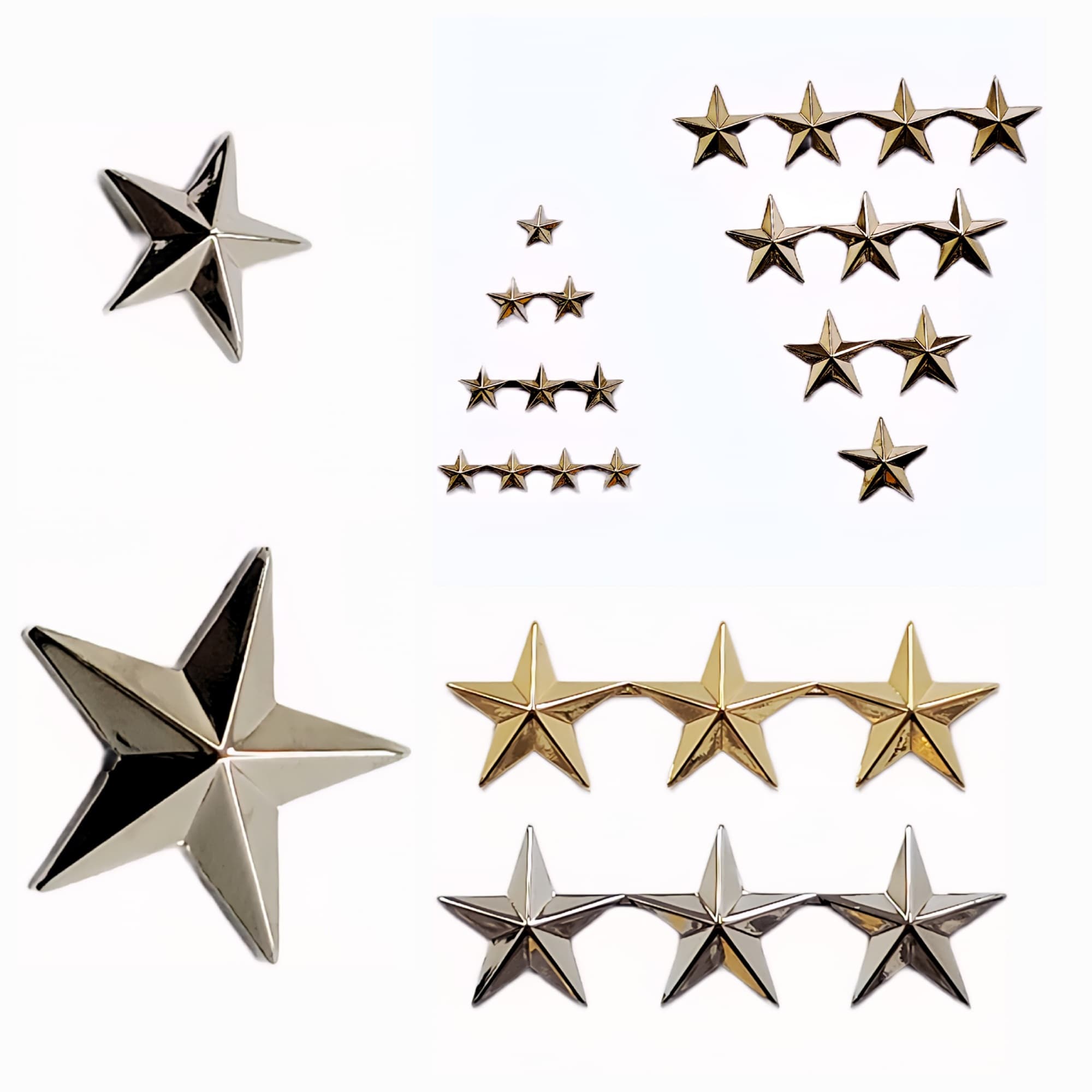 123CH Chief Stars – 1 Pair