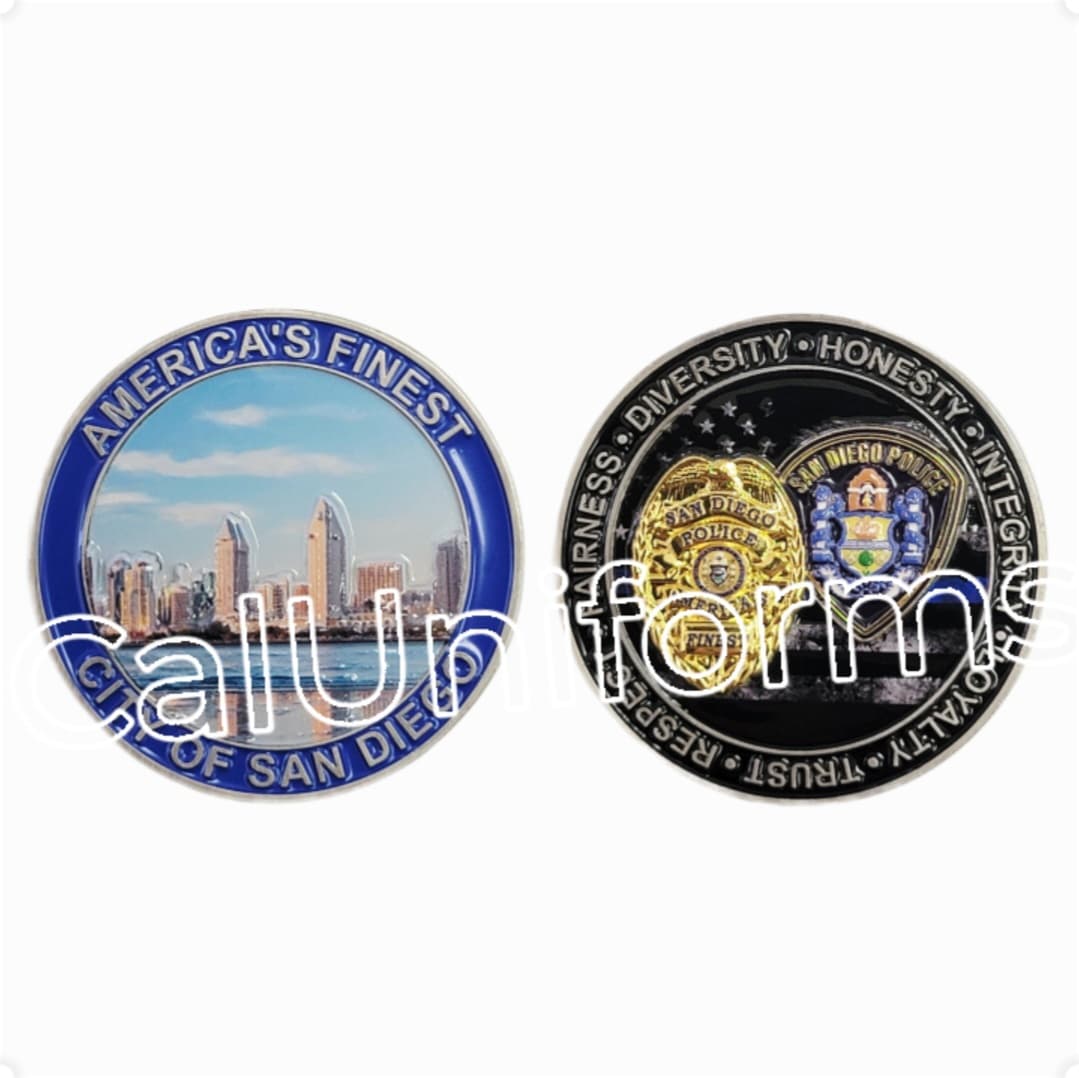 SDPD Challenge Coin