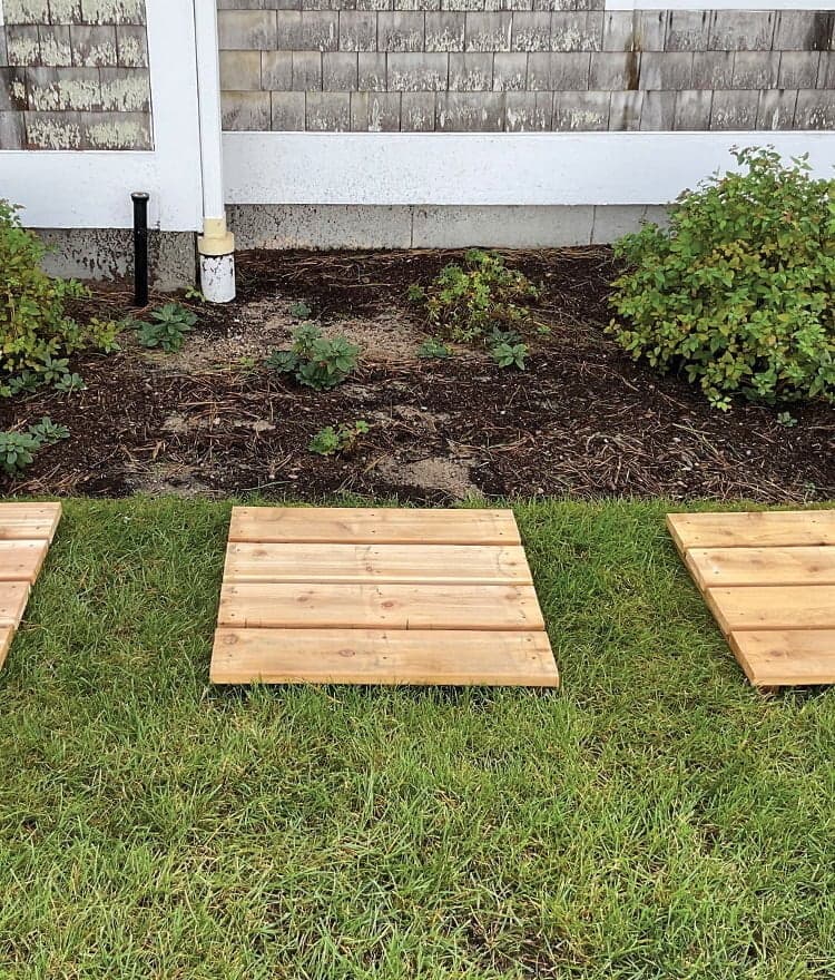 2′ x 2′ Cedar Garden “Palmer” Steppers - thumbnail 2