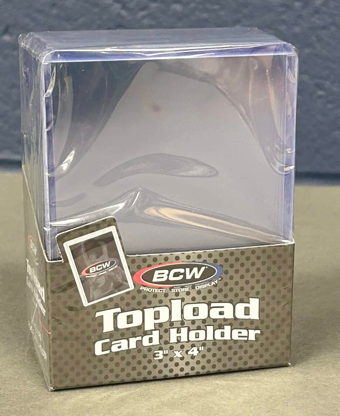 Standard BCW 20 Pt. Top loaders