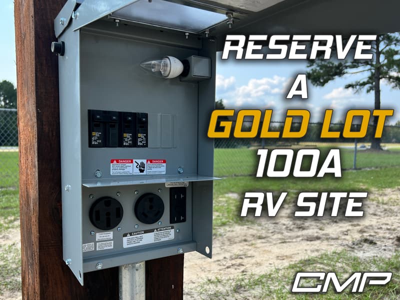 Gold Lot 100A Site Reservation: 10/2 Turn One Track Day