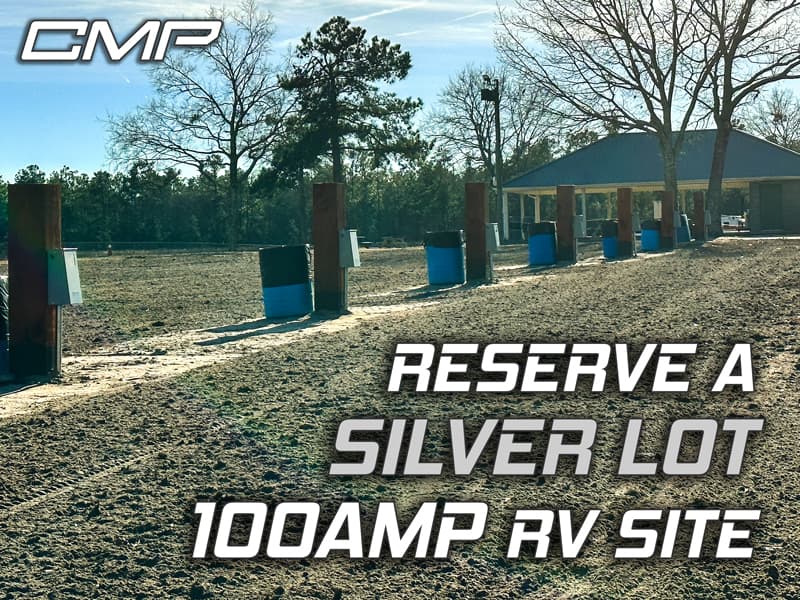 Silver Lot 100A Site Reservation: 10/3 – 10/4 Carolina Regional Mustang Club