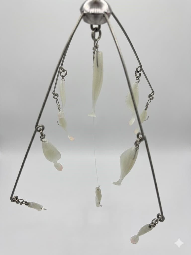 9Ner Lures 4 NE 4-ARM SHAD - thumbnail 2