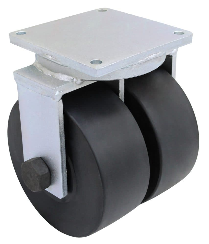 12″ x 4″ Dual Wheel Rigid Ultra High Capacity Polymer – Model 2-150