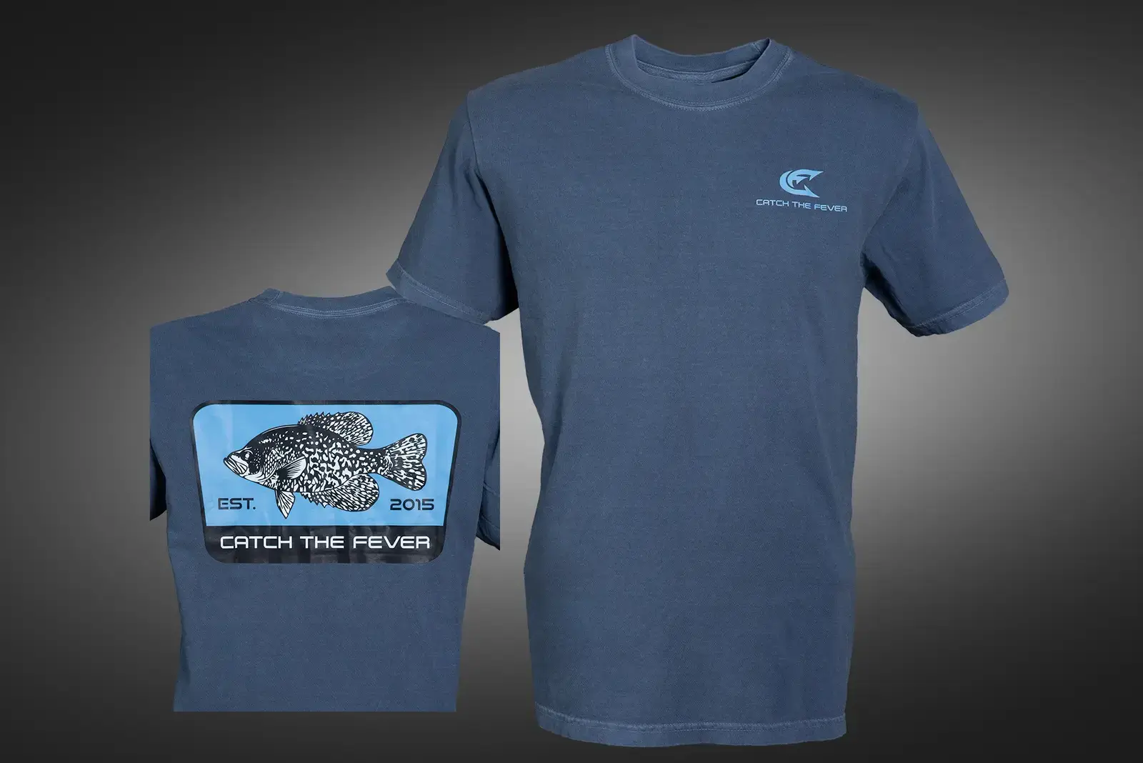 Crappie Short Sleeve Lifestyle T-shirt – Dark GRAY