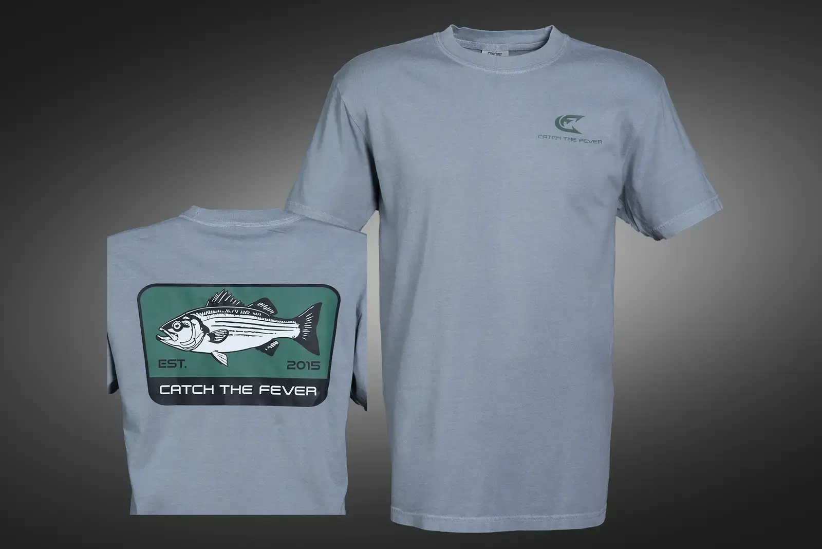 Striper Short Sleeve Lifestyle T-shirt – GRAY