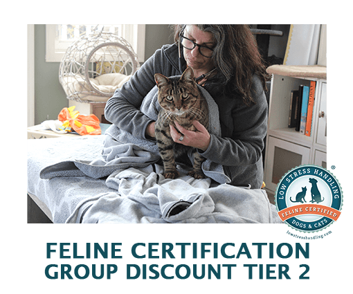 Feline Low Stress Handling® Certification (Group Discount Tier 2)