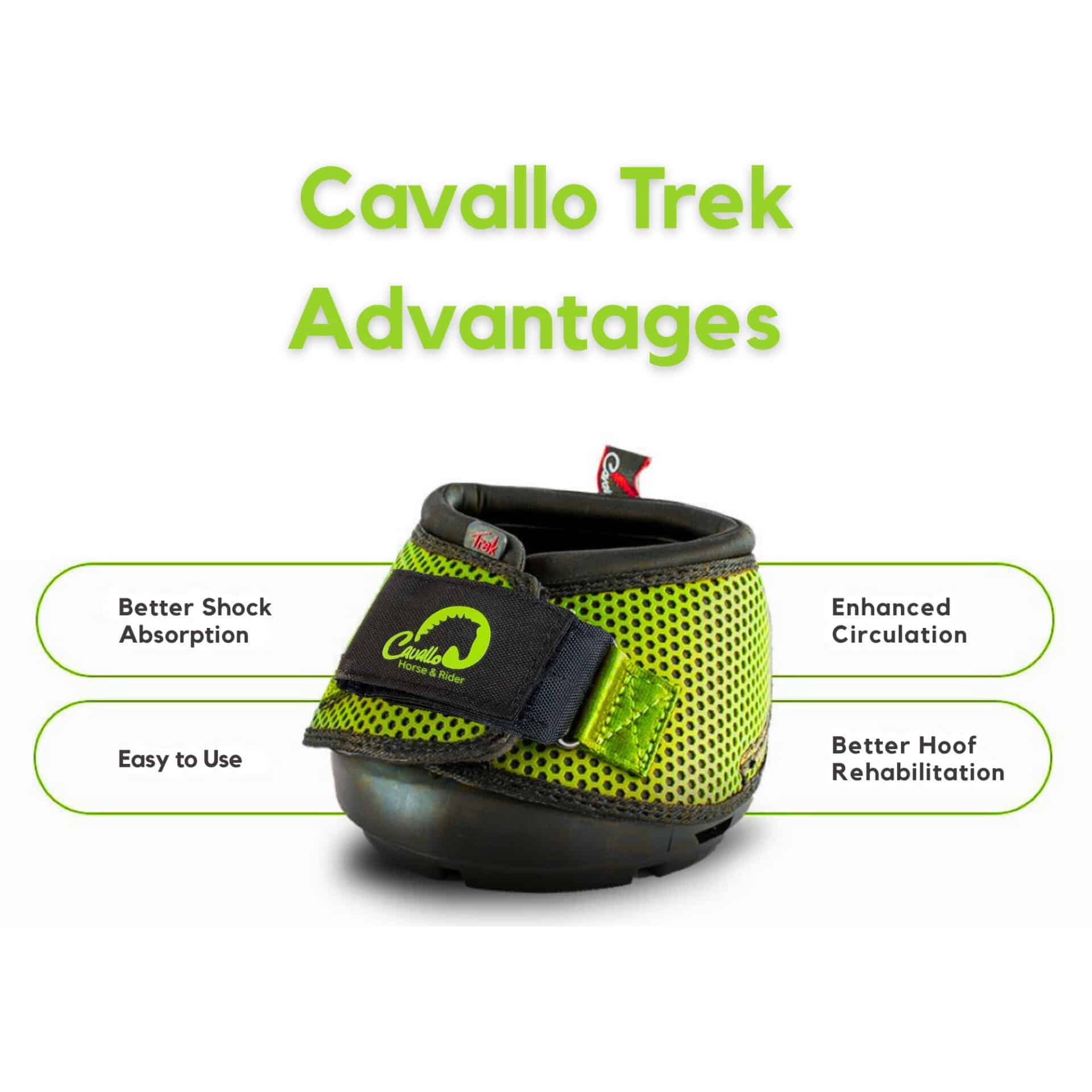 Trek GREEN Hoof Boot (sold per single boot) - thumbnail 3