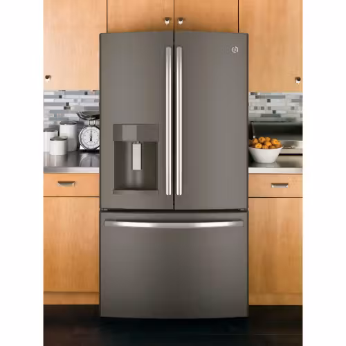 GE ENERGY STAR 22.1 Cu. Ft. Counter-Depth French-Door Refrigerator