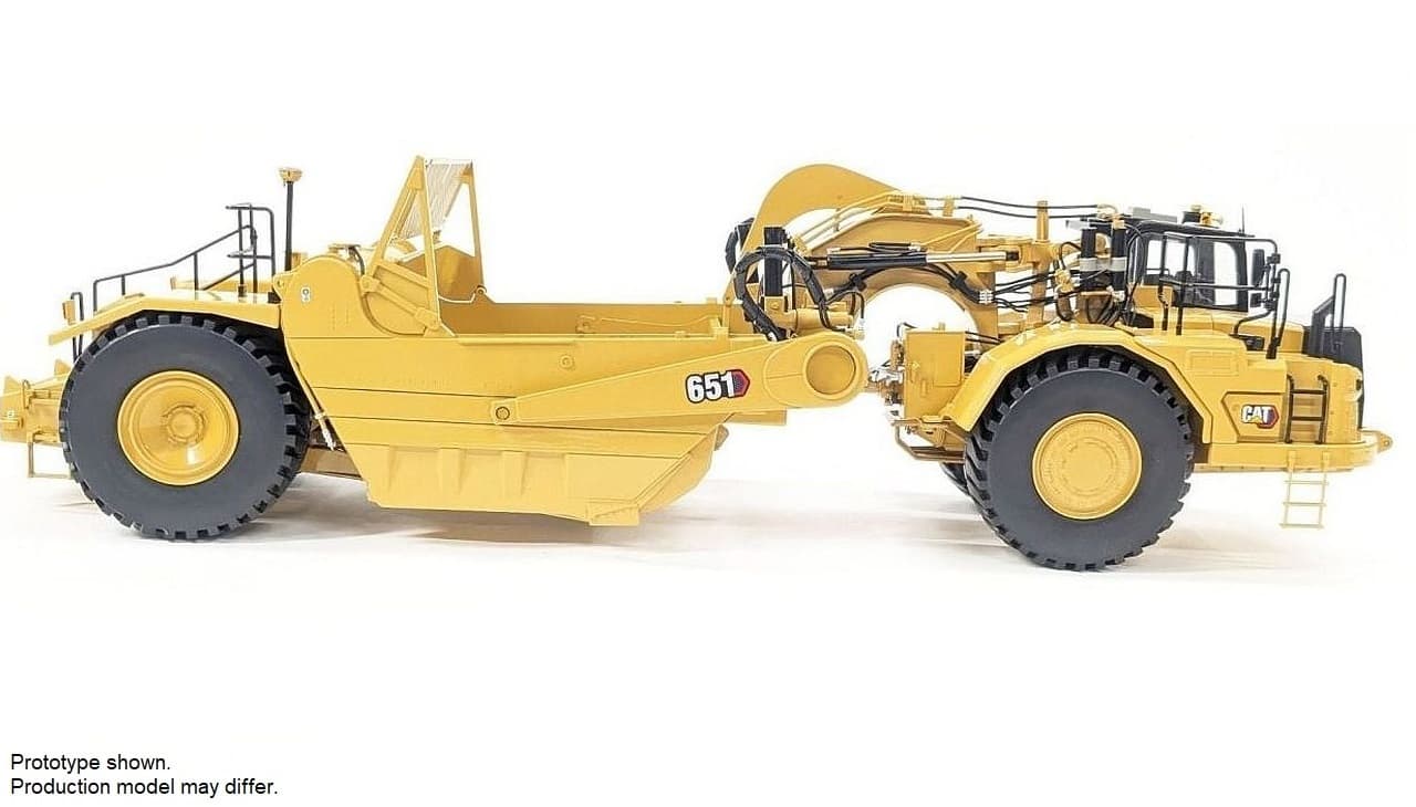 1:24 Cat® 651 Wheel-Tractor Scraper – Die-Cast - thumbnail 2